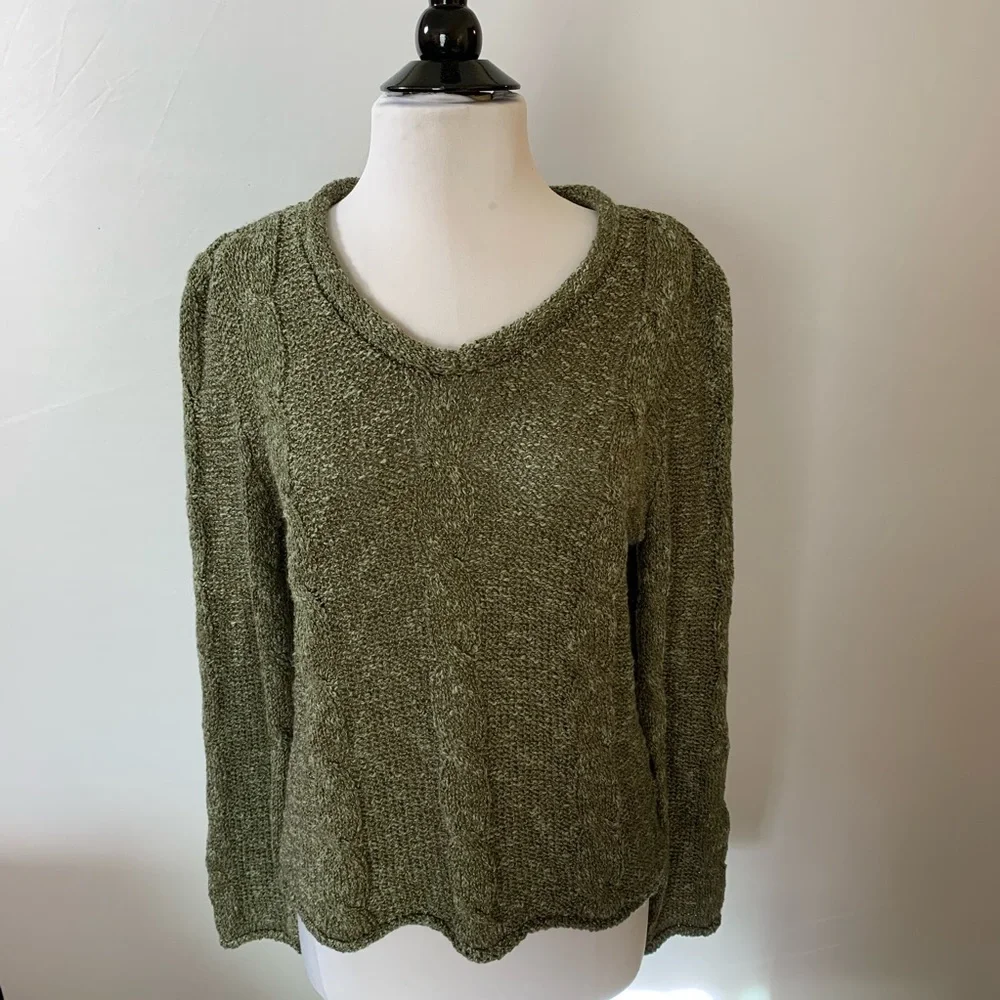 WINDI RIVER V-Neck Sweater Size XS